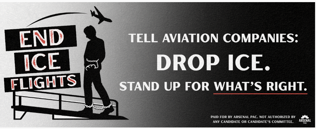 Tell Companies to Stop Profiting from ICE Air’s Human Trafficking Operations